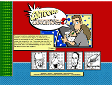 Tablet Screenshot of cartoons-caricatures.com